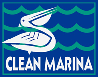 Clean marina logo